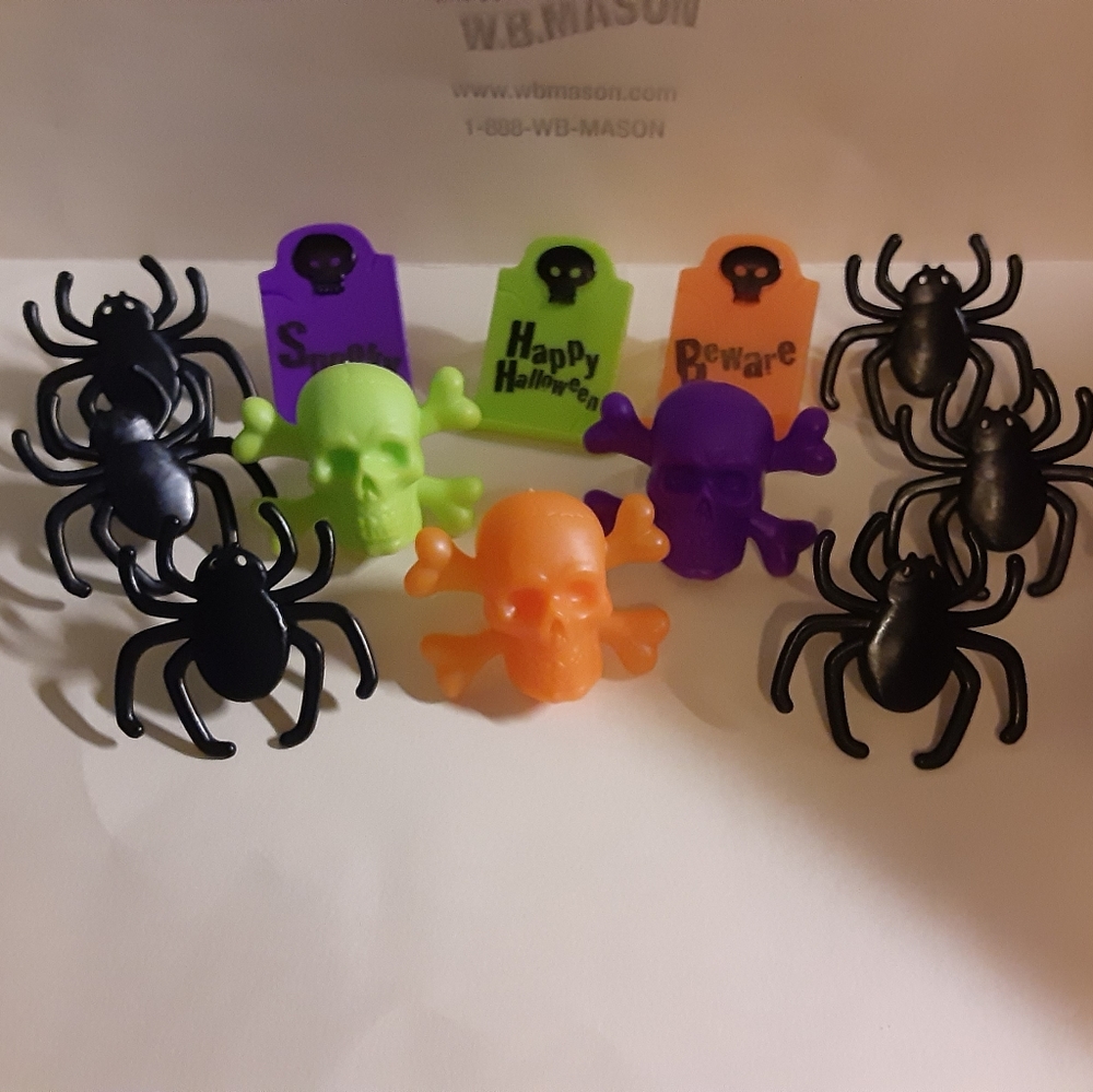Halloween rings cupcake toppers